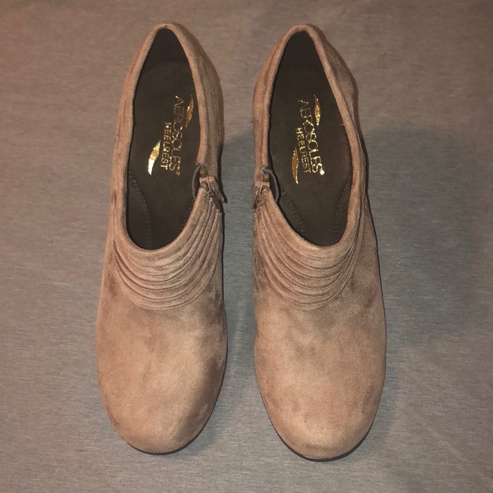 brown booties